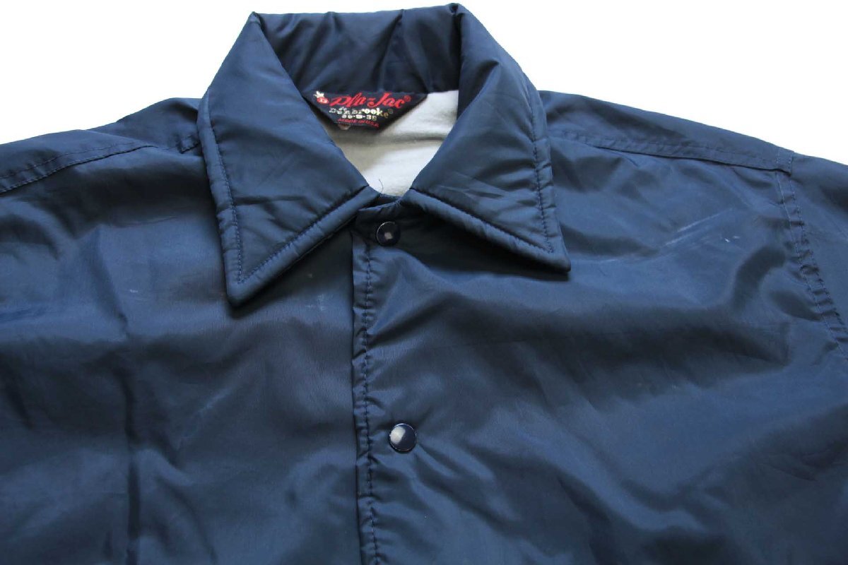 80s USA製 Pla-Jac Dunbrooke Rudy's HOT DOG ロゴ チェーン刺繍