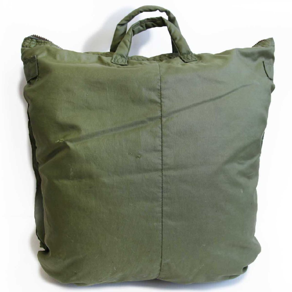 70s 米軍 USAF ナイロン ヘルメットバッグ オリーブグリーン