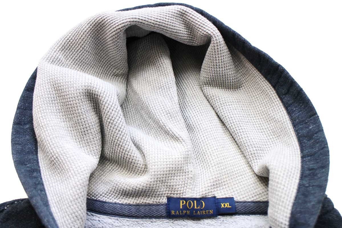 ポロ ラルフローレン ワンポイント フード裏サーマル スウェット