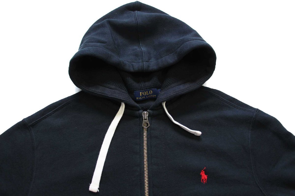 ポロ ラルフローレン ワンポイント フード裏サーマル スウェット