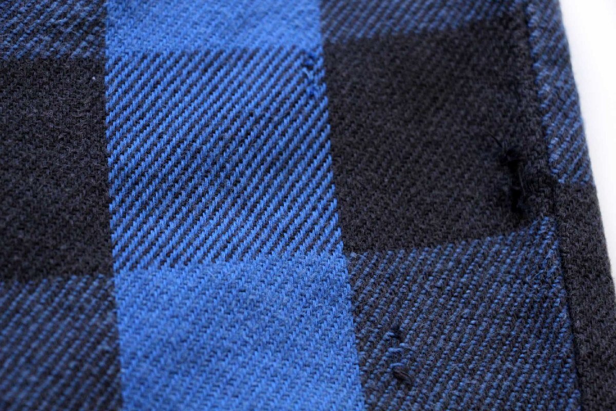 80s USA製 FROSTPROOF バッファローチェック コットン フランネル