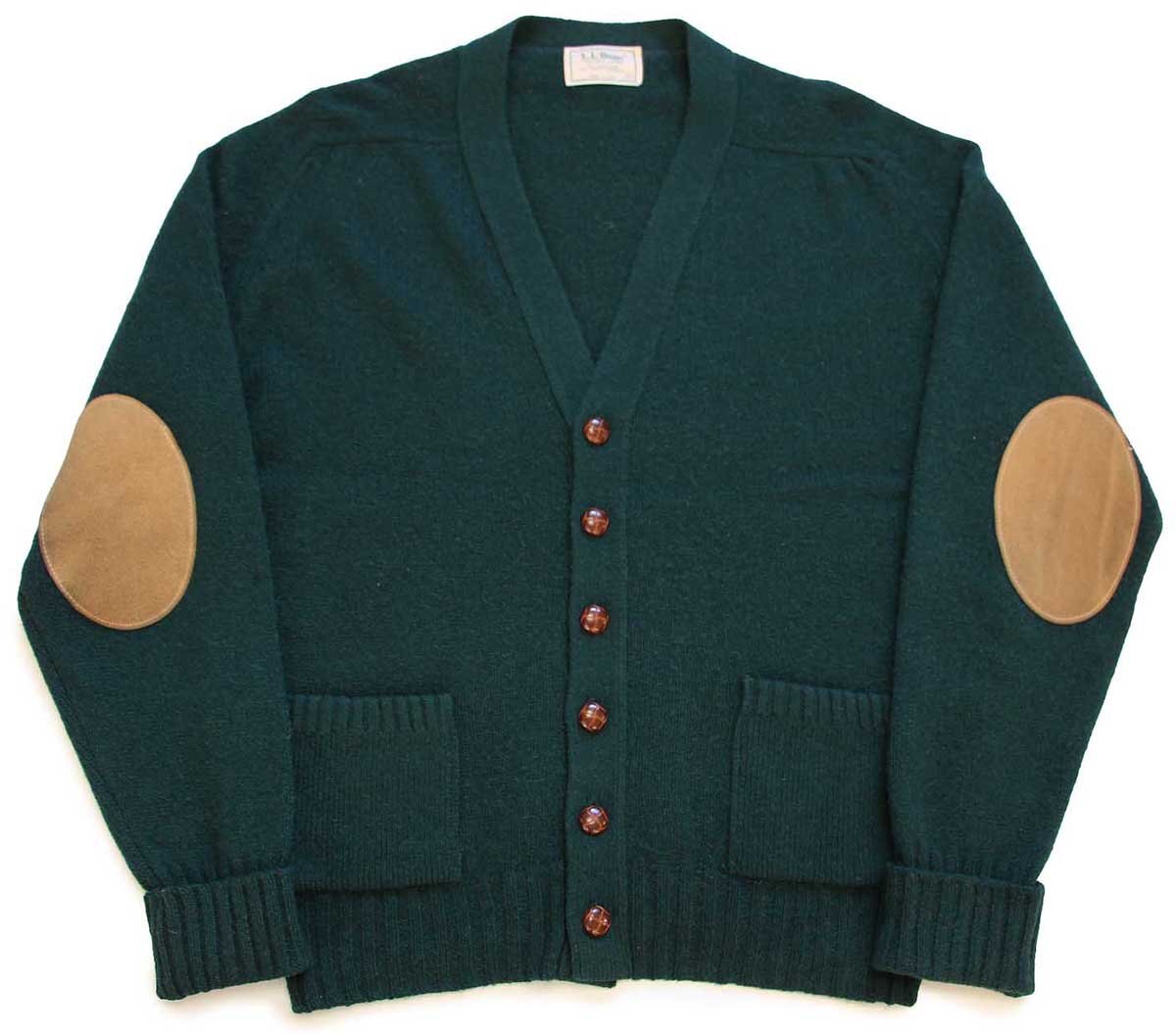 80s USA製 L.L.Bean パチポケ&エルボーパッチ サドルショルダー