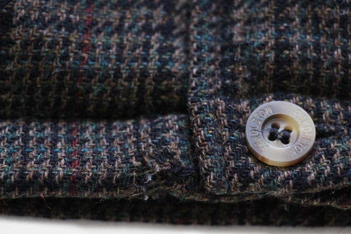 90s USA製 PENDLETONペンドルトン チェック ウールジャケット L