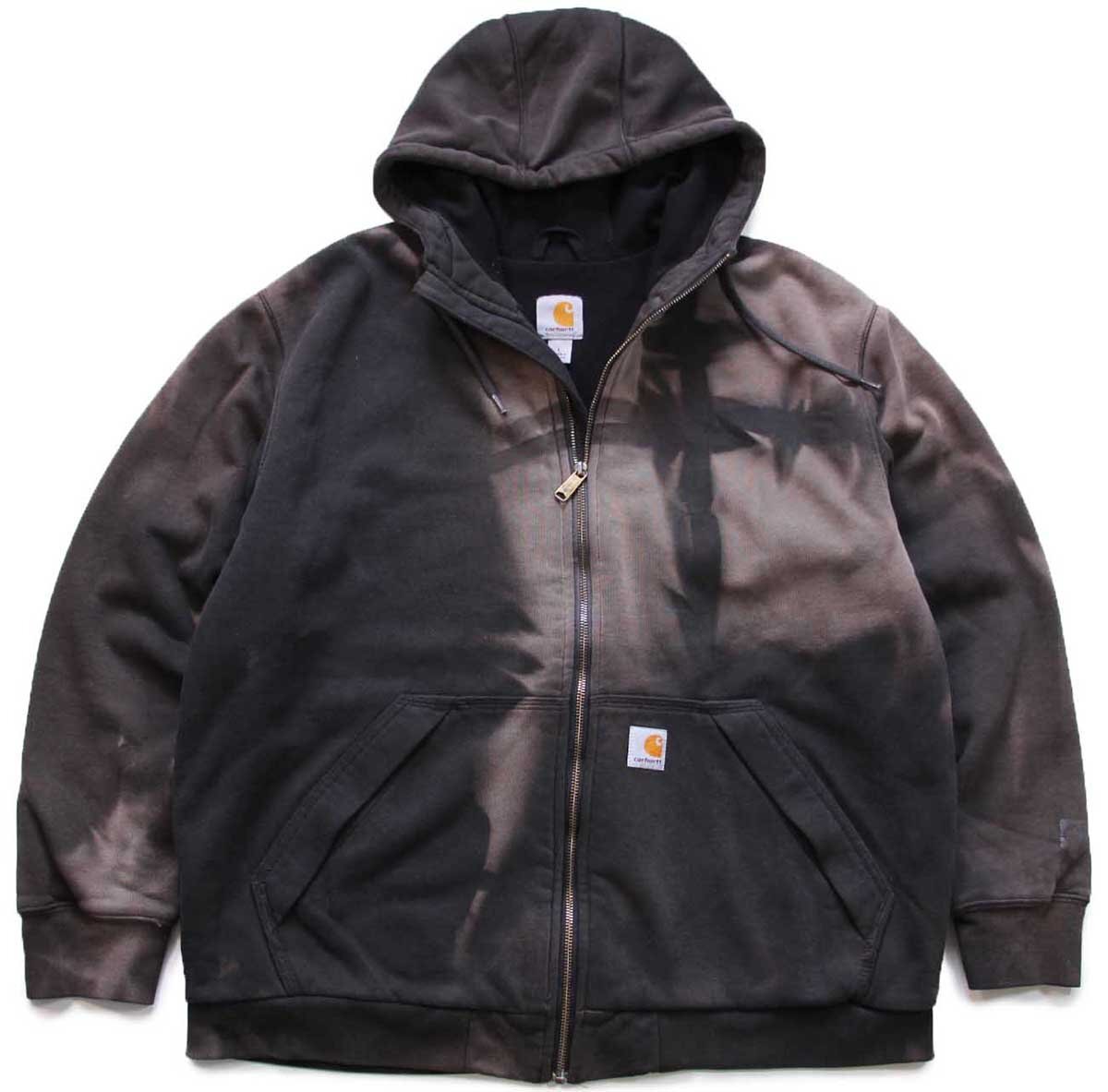 メキシコ製 carharttカーハート RAIN DEFENDER スウェット ジップ