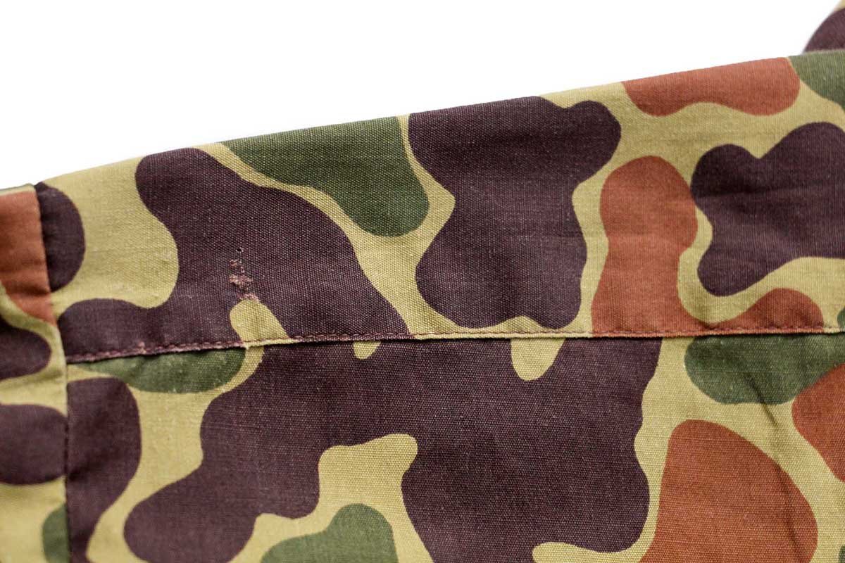 70s Duxbak ダックハンターカモ ハンティングシャツ L - Sixpacjoe Web