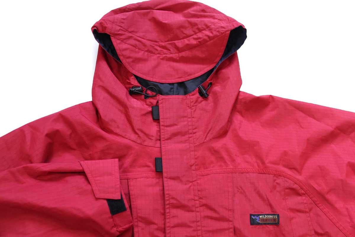 90s WILDERNESS EXPERIENCE SYMPATEX ナイロン マウンテンパーカー 濃