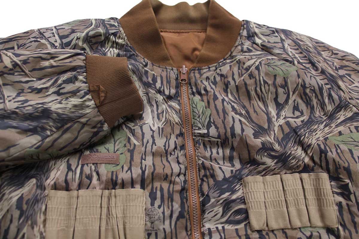 90s Columbiaコロンビア MOSSY OAK リアルツリーカモ リバーシブル