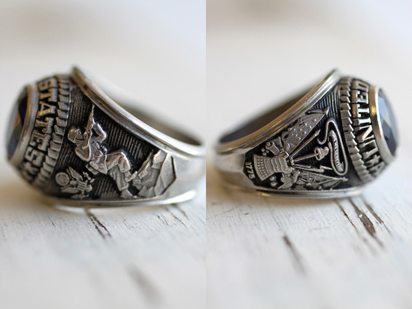 ビンテージ U.S.ARMY ミリタリーリング☆シルバー - Sixpacjoe Web Shop