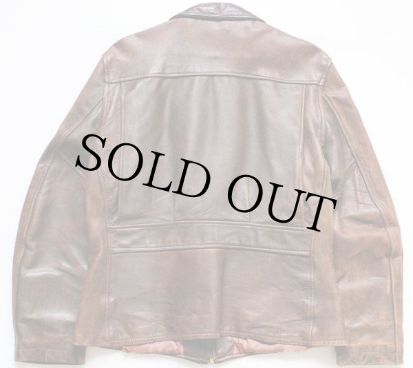 40s McGREGORマクレガー ホースハイド レザー スポーツジャケット