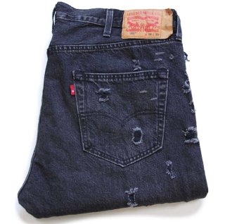 80s USA製 Levi'sリーバイス 501 ダメージ デニムパンツ w30☆86