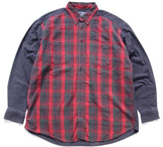 90s USA製 PENDLETONペンドルトン オンブレチェック ウールシャツ