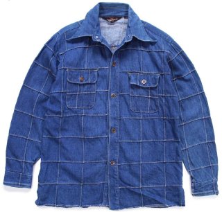 70s JCPenney BIGMACビッグマック キルティングライナー デニム ワーク