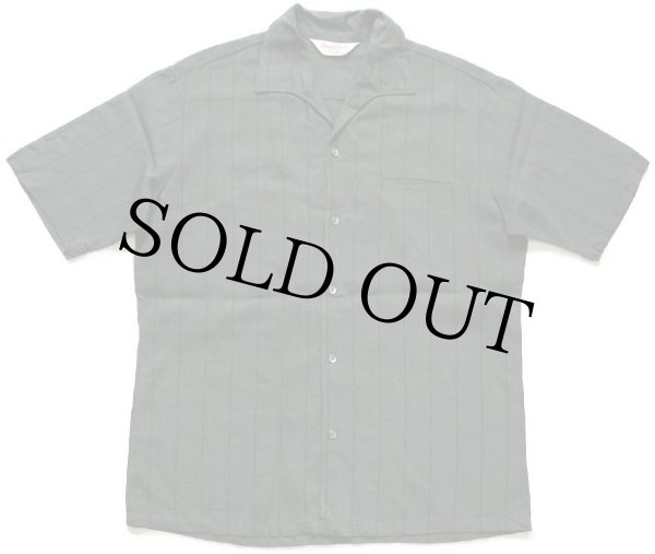 50s USA製 Sportsman California ストライプ イタリアンカラー 半袖