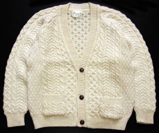 90s USA製 LANDS'ENDランズエンド ショールカラー エルボーパッチ