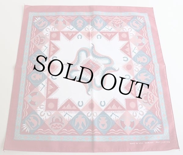 デッドストック☆USA製 WAMCRAFT ネイティブ柄 バンダナ - Sixpacjoe