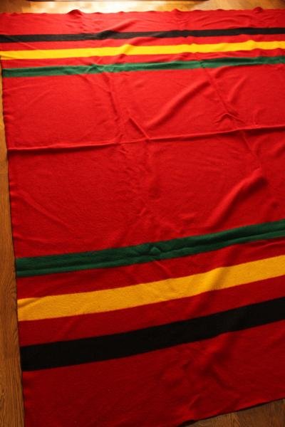 70s USA製 PENDLETON ペンドルトン ウールブランケット 大判