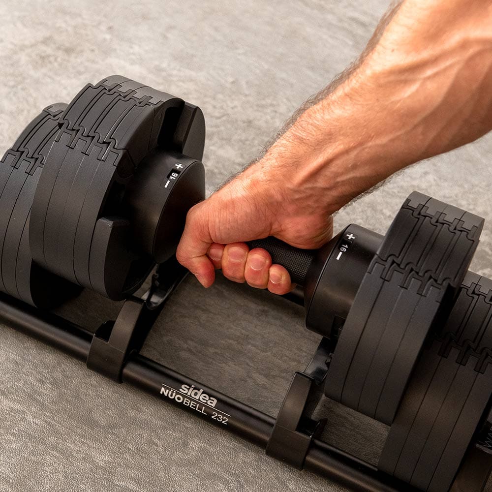 8900/32 NÜOBELL® 232 – PAIR OF ADJUSTABLE DUMBBELLS 2-32KG - Sidea