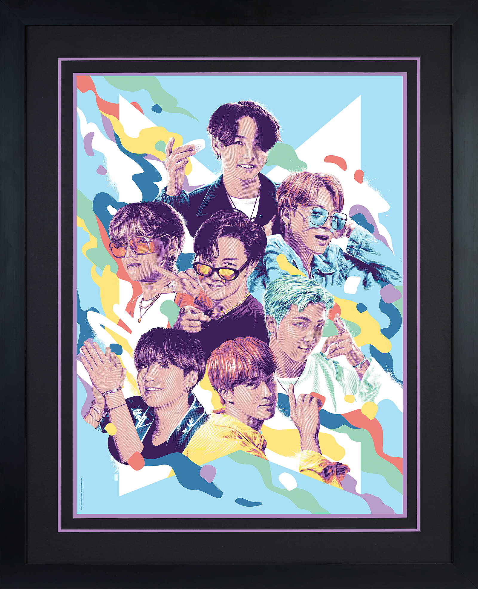 BTS: Dynamite Screenprint by Sideshow | Sideshow Collectibles