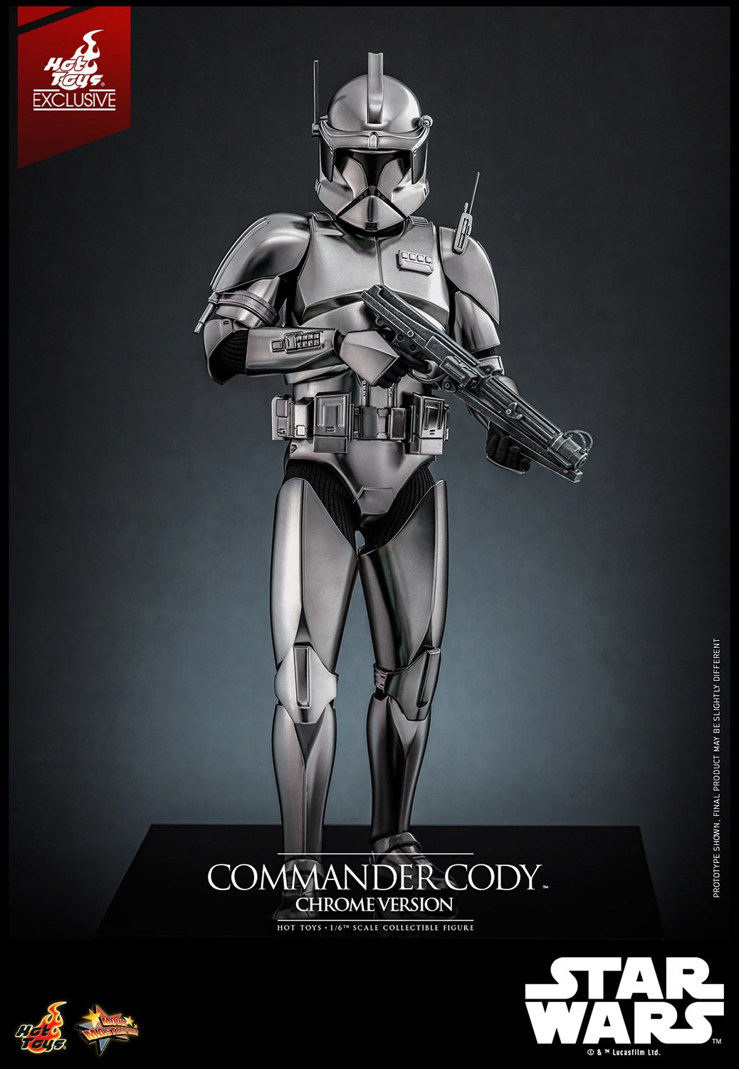 Commander Cody™ (Chrome Version) Sixth Scale Figure by Hot Toys