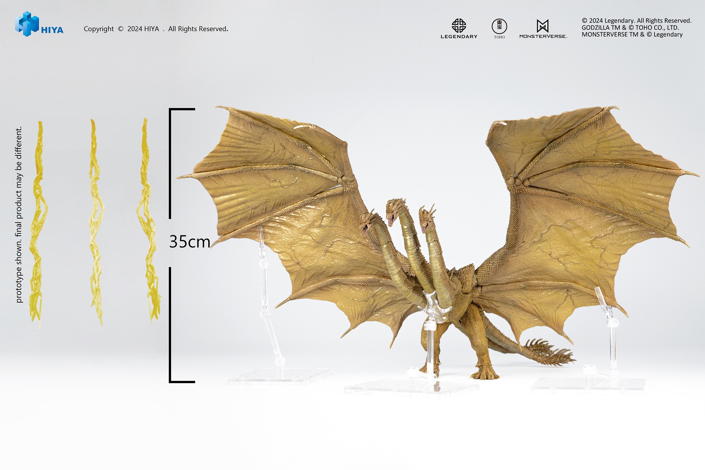 King Ghidorah Collectible Figure by Hiya Toys | Sideshow Collectibles