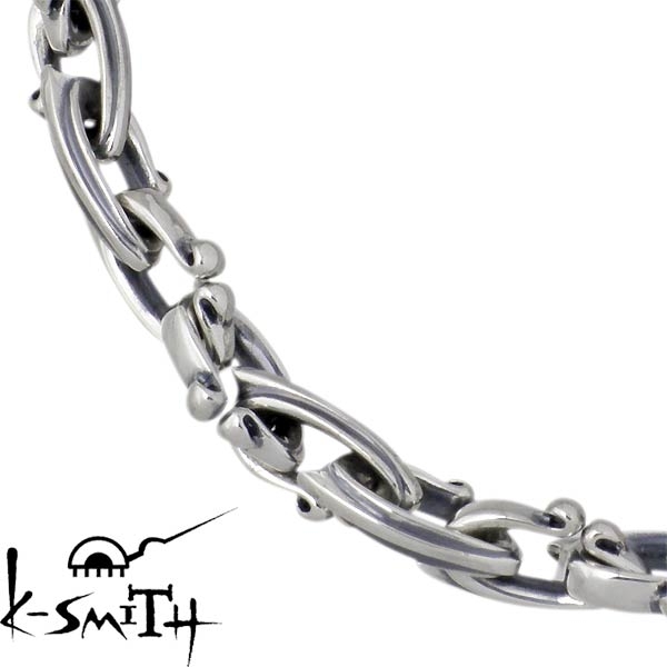K-SMITH(ケースミス) シルバー チェーン ブレスレットを販売。商品点数
