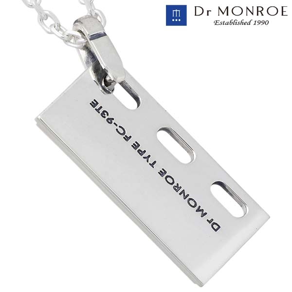 Dr MONROE(ドクターモンロー) シルバー ネックレス メンズ メッセージ