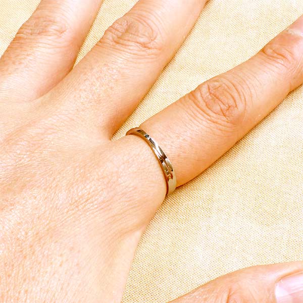 close to me(クロストゥーミー) シルバー リング ブルーダイヤモンド