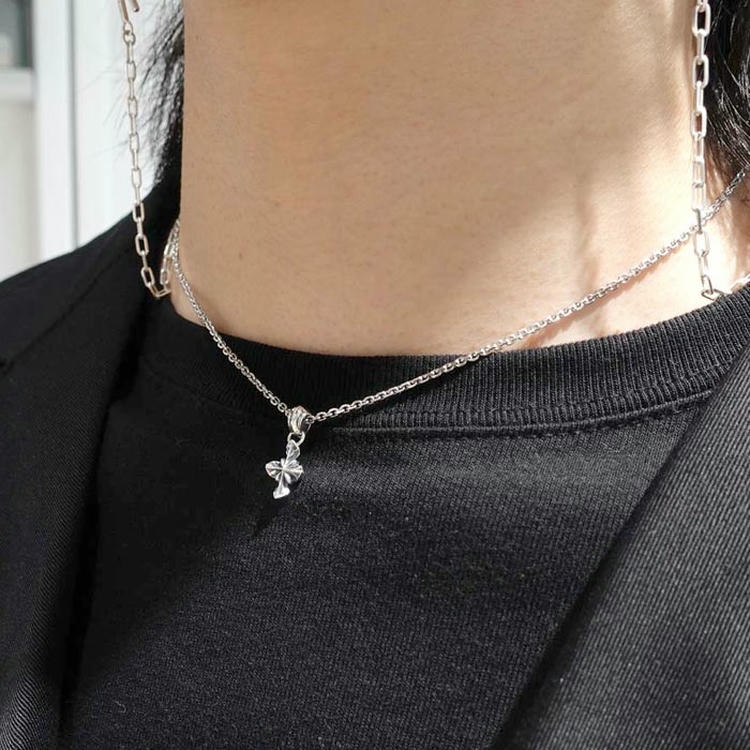 エムズコレクション M's collection シルバー クロス ネックレス