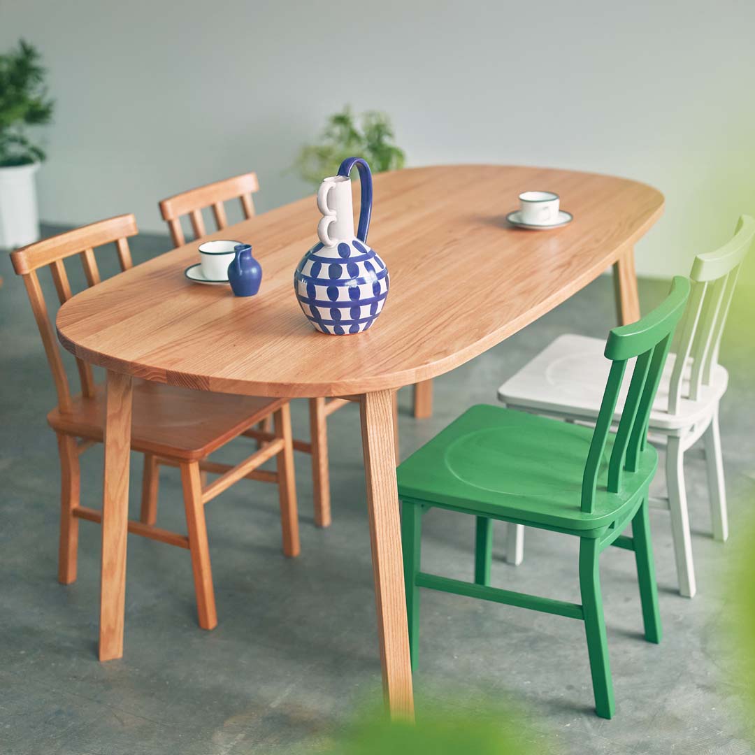 SIEVE】 マージ ダイニングテーブル ラウンド(ナチュラル): SIEVE