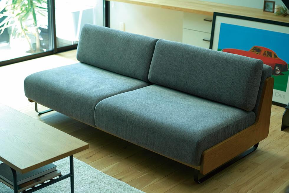 ADRS】 コニー 2.5人掛けソファ(ダークベージュ): ADRS｜SIEVE(シーヴ