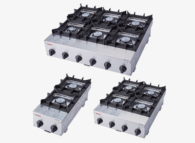 厨房用・卓上用コンロ - 山岡金属工業株式会社