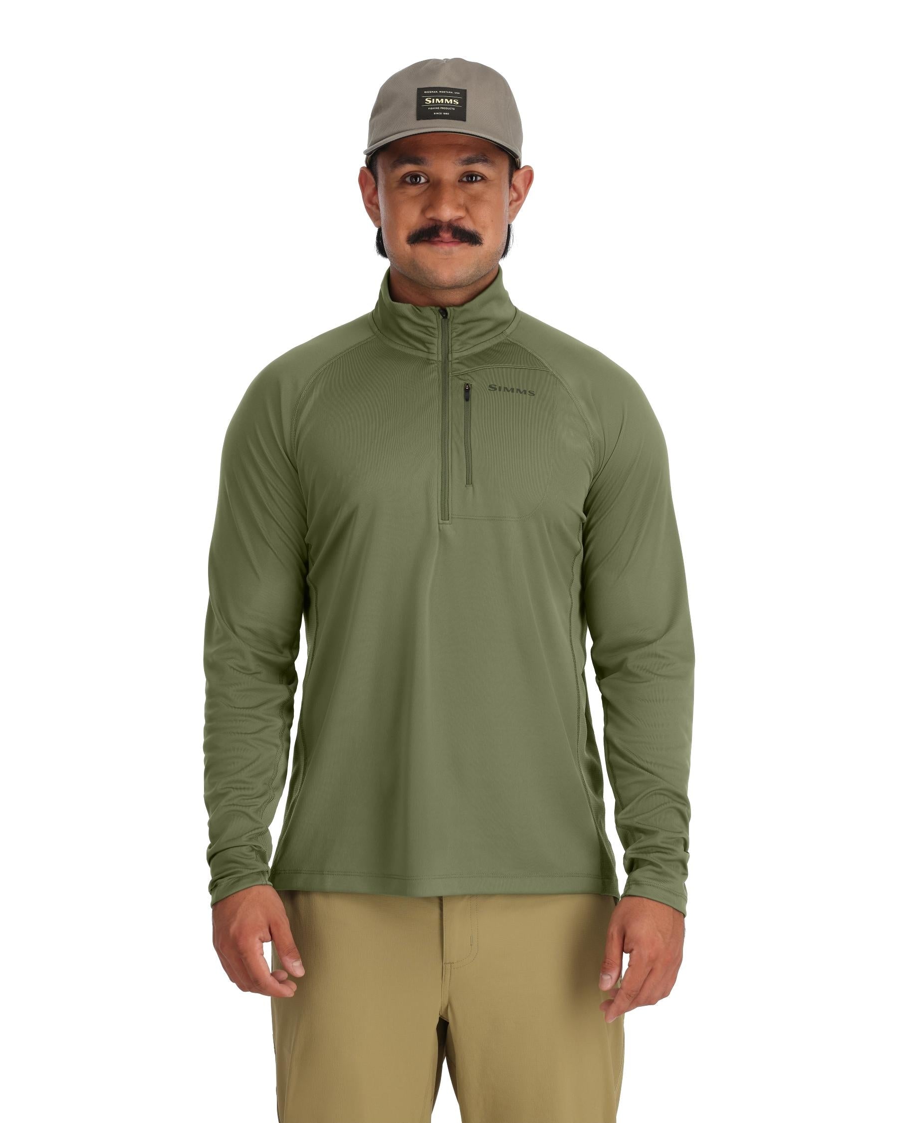 Men's Simms Challenger Solar Half Zip | Simms Fishing