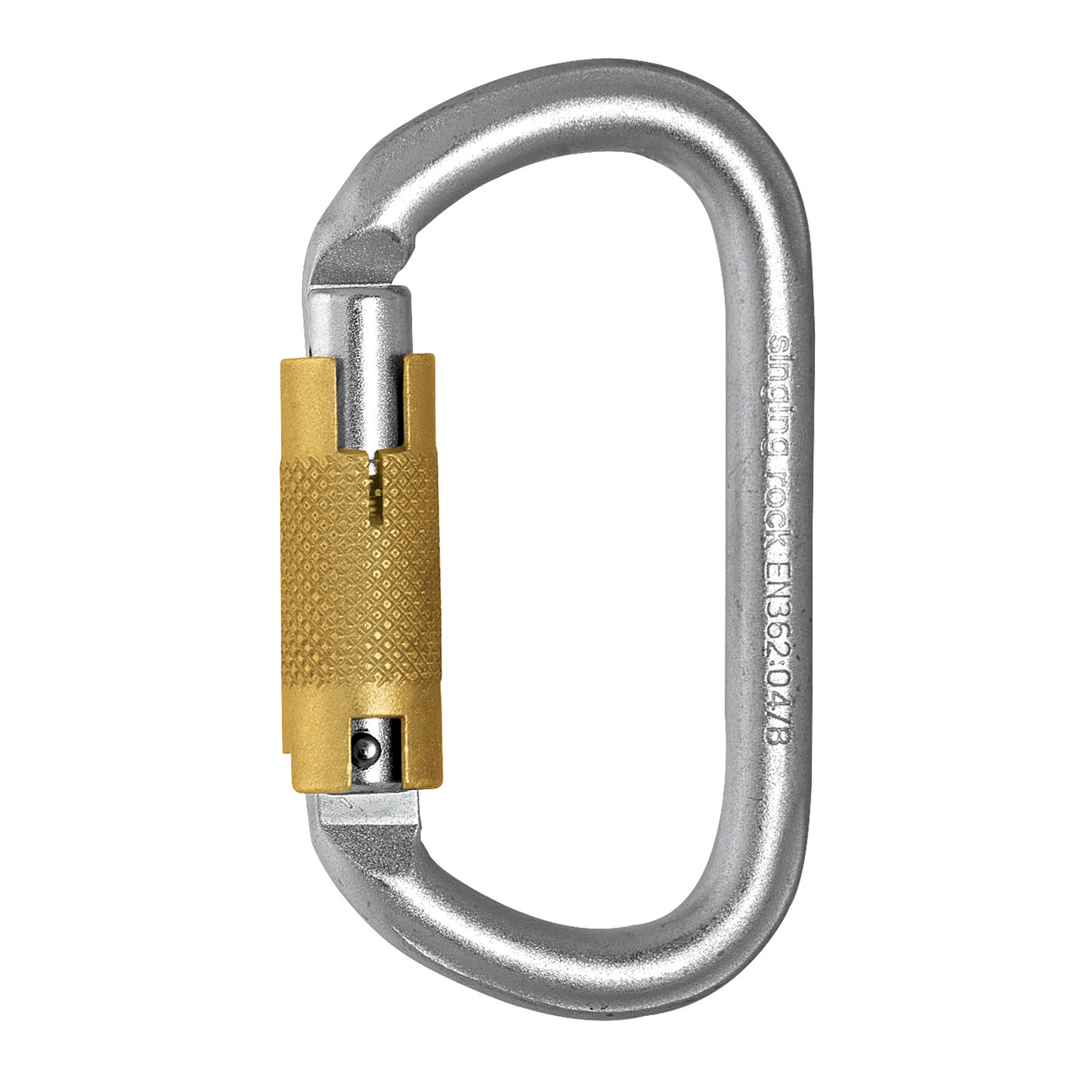 OVAL STEEL CONNECTOR / TRIPLE LOCK | SingingRock.cz