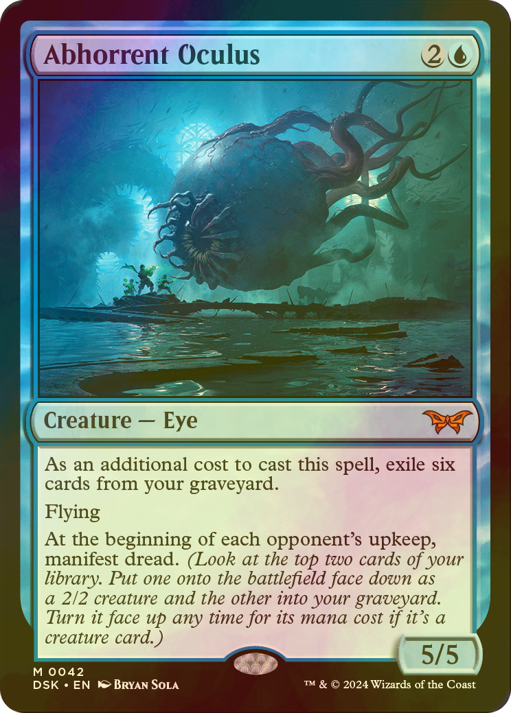 忌まわしき眼魔 日本語 4枚セット mtg 忌まわしき眼魔 日本語 4枚