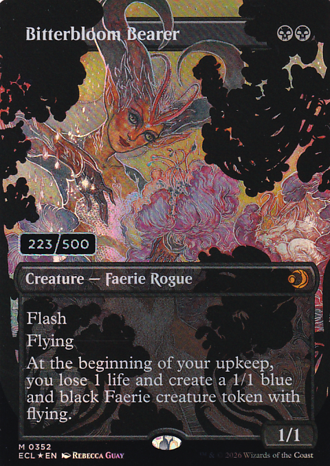 FOIL] 苦花を携える者/Bitterbloom Bearer (全面アート版・シリアル223