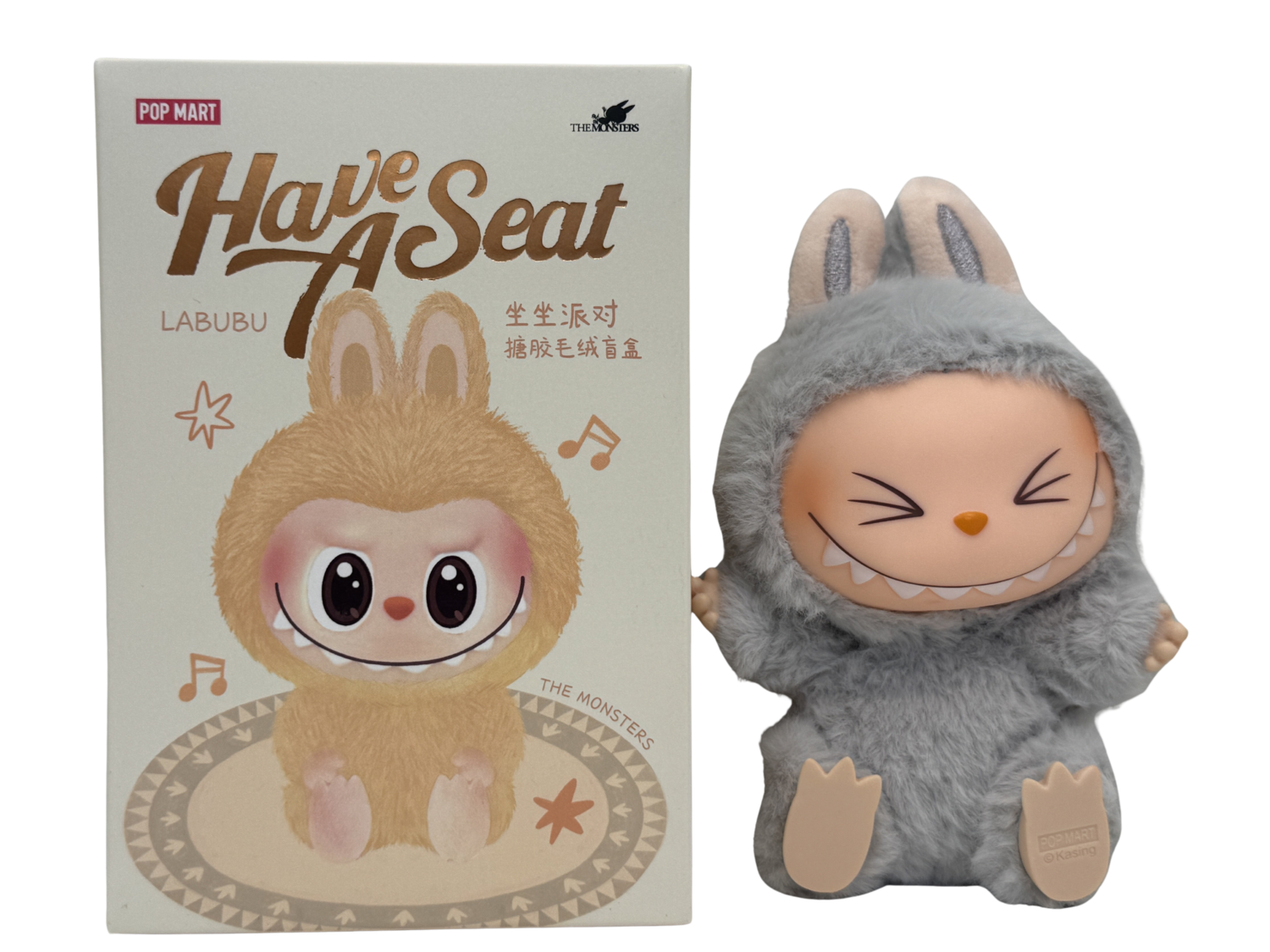 Have a Seat Labubu The Monsters (6 blind boxes) by Kasing Lung