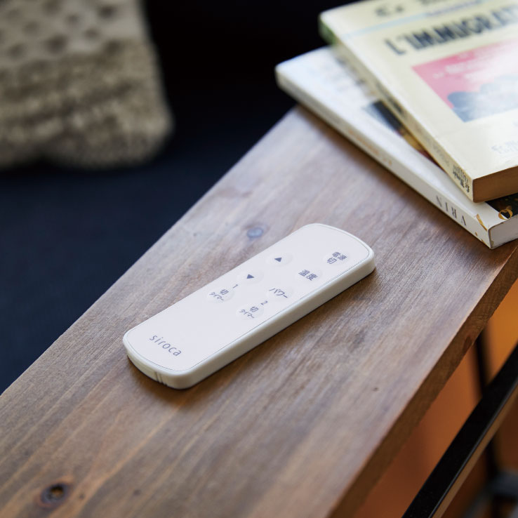 遠赤軽量ヒーター かるポカ®｜シロカ