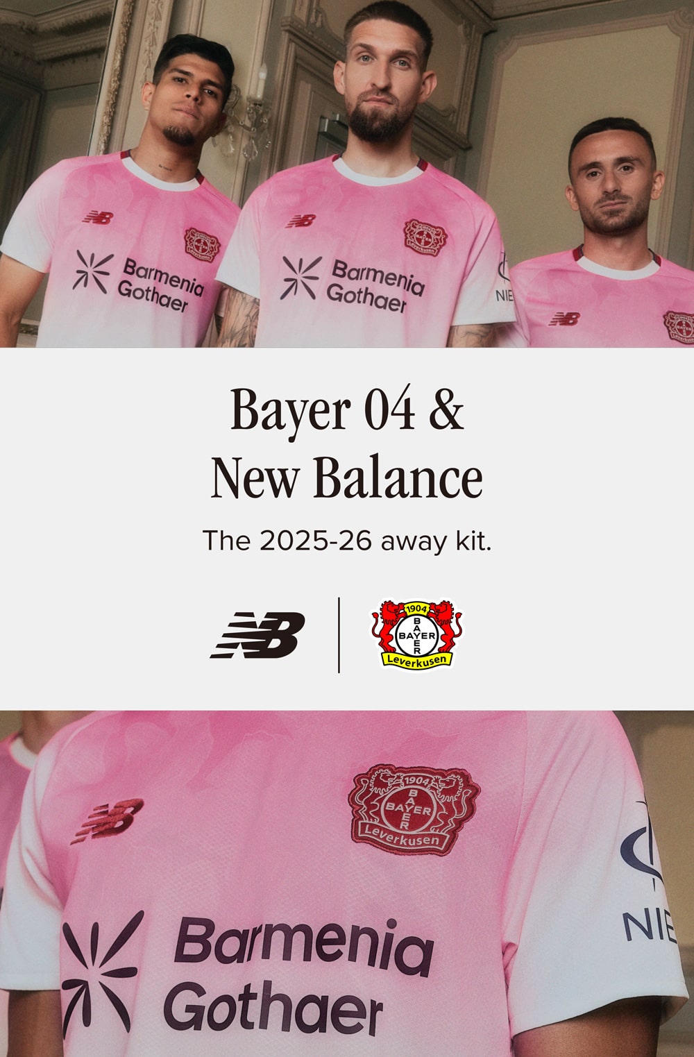Bayer 04 Leverkusen 25/26 UNIFORM|NEW Balance(ニューバランス