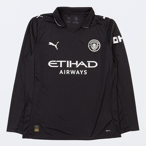25-26 マンチェスター・シティ AWAY 長袖ユニフォーム／サッカー