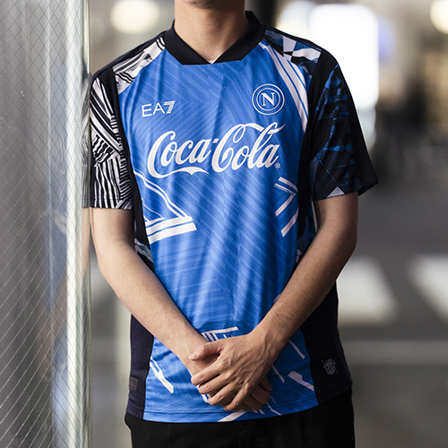 24-25 SSCナポリ プレマッチシャツ／サッカーショップKAMO