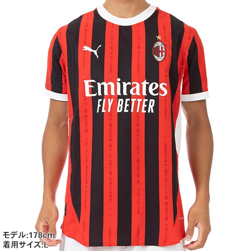 24-25 ACミラン HOME オーセンティックユニフォーム／サッカーショップKAMO