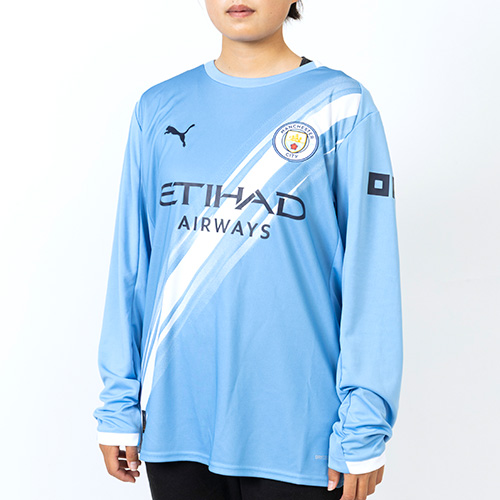 25-26 マンチェスター・シティ HOME 長袖ユニフォーム／サッカー