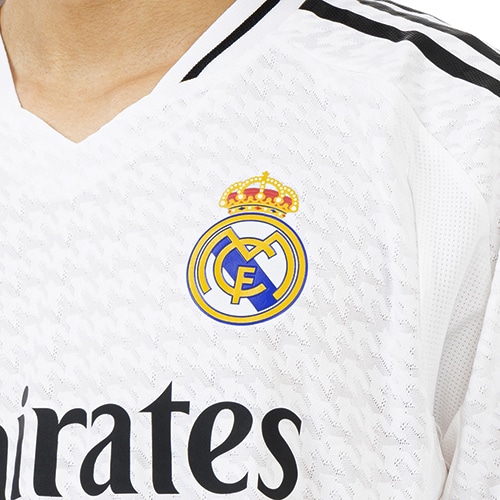 24-25 レアル・マドリード HOME オーセンティック長袖ユニフォーム