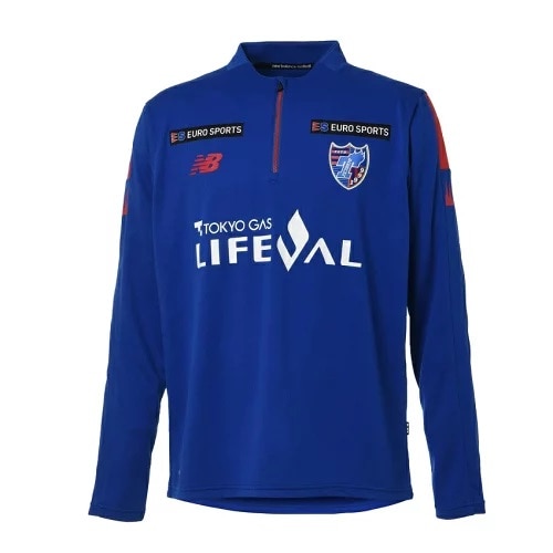 2023 FC東京 小平練習着 ウォームアップハーフジップトップ／サッカー