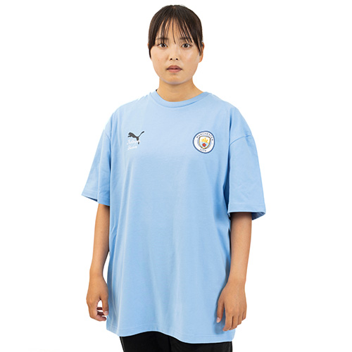 KIDSUPER X マンチェスター・シティ グラフィックシャツ／サッカー