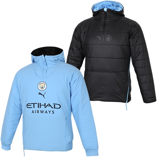 22-23 マンチェスター・シティ 1/2 ジップ リバーシブル ジャケット