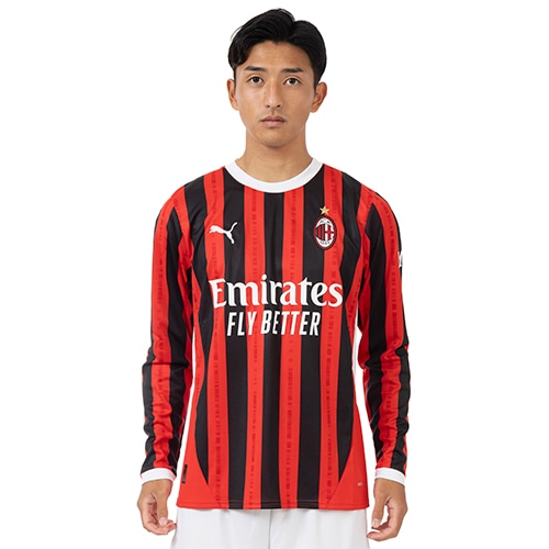 24-25 ACミラン HOME 長袖ユニフォーム／サッカーショップKAMO