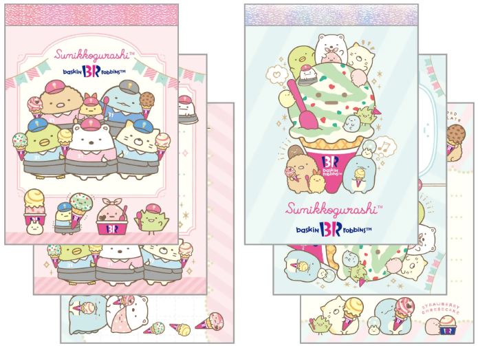 すみっコぐらし×サーティワン初コラボグッズ発売、てのりぬいぐるみや