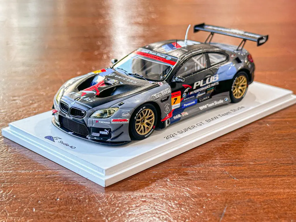 SUPER-GT Studie BMW M6 GT3モデルカーStudie AG札幌店に到着