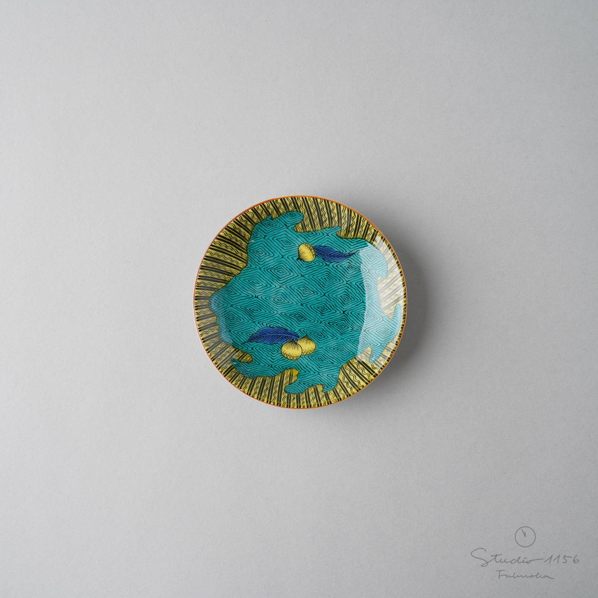 九谷焼 古九谷(青手・吉田屋) 豆小皿 10.5cm – 【公式】スタジオイイ